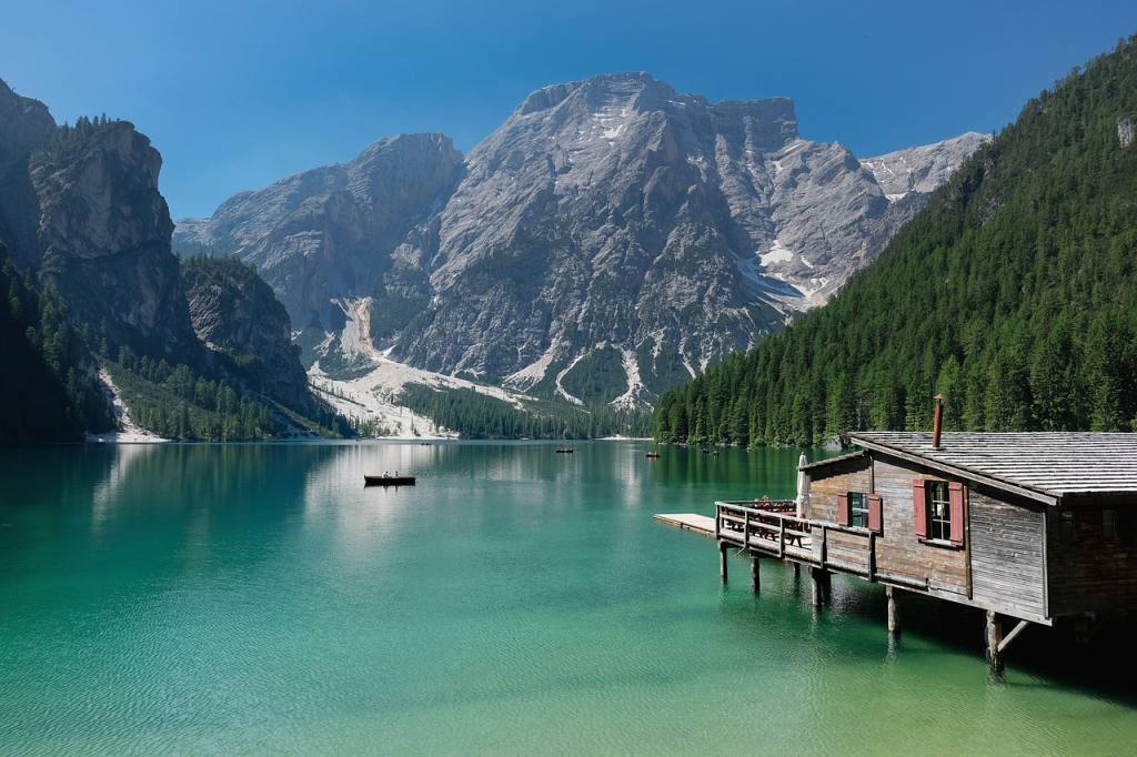 lake, mountains, south tyrol, nature, landscape, nature park, italy, italy, italy, italy, italy, italy