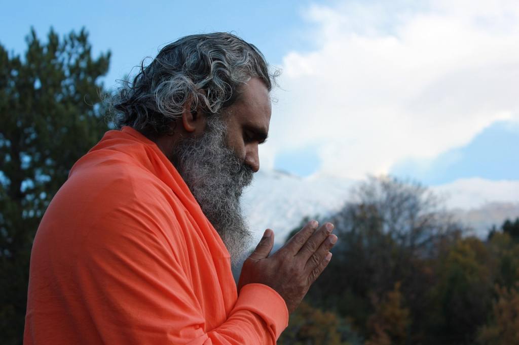 namaste, indian, master, mountain, meditation, prayer, gratitude, nature, worship, swami, monk, hindu, veda, yoga, asana, guru, ashram, teacher, wise, men, enlightened