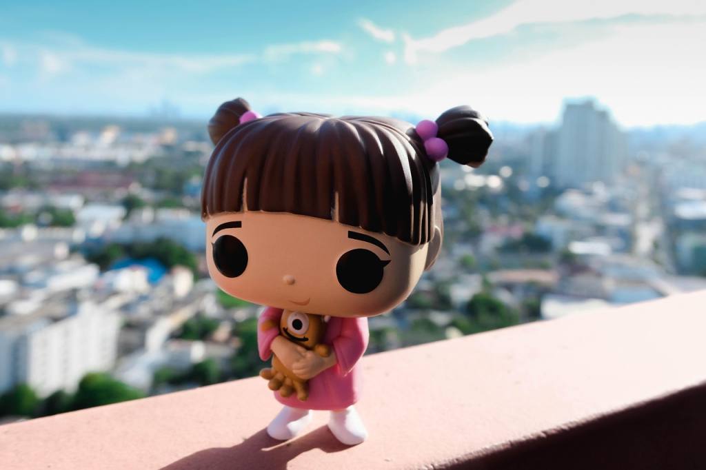 toy, collectibles, doll, dan blue, funko, boo, monster inc, funko, funko, funko, funko, funko, boo, monster inc