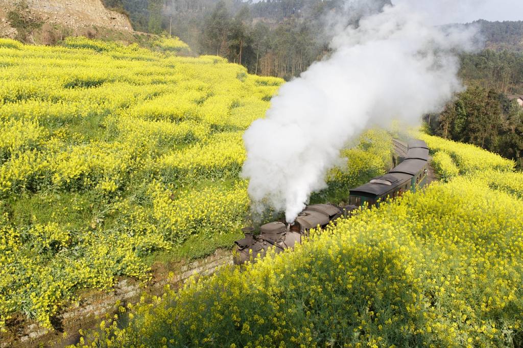 jia yang, train, landscape