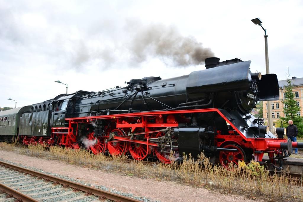 elstertal express, steam locomotive, steam, tender locomotive, operational, special trip, museum train