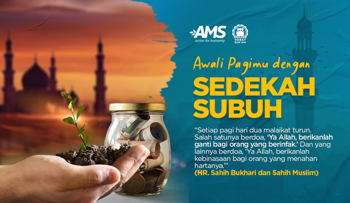 Sedekah Subuh Sekarang, Dua Malaikat Doakan Pagimu